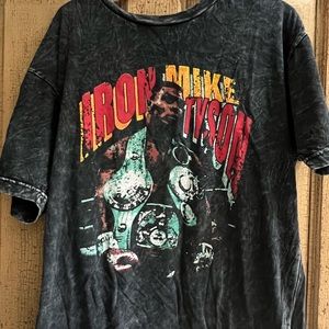 Vintage Iron Mike Tyson T-shirt - Size Large - Boxing